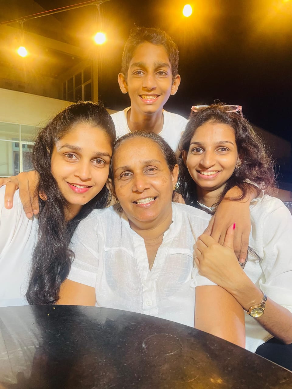 Lakindu Lorensuhewa family gathering Sri Lanka
